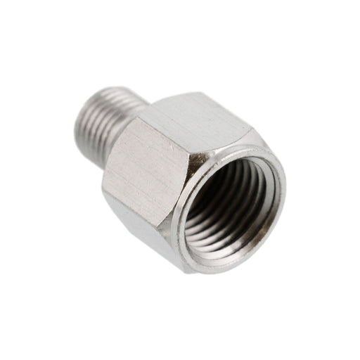 Master Airbrush Brand 1/4" BSP Female to 1/8" BSP Male Airbrush Adapter Fitting, Conversion Adapter Nipple, Connector for Airbrush Hoses and Compressors