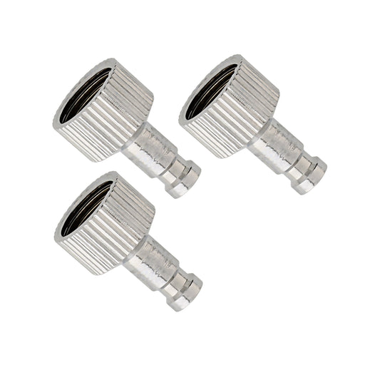 Quick Connect Fittings 1/8" Male Coupler Airbrush Adapter (3 Pack) - Universal Airbrush Connector Quick Disconnect System for Air Hose