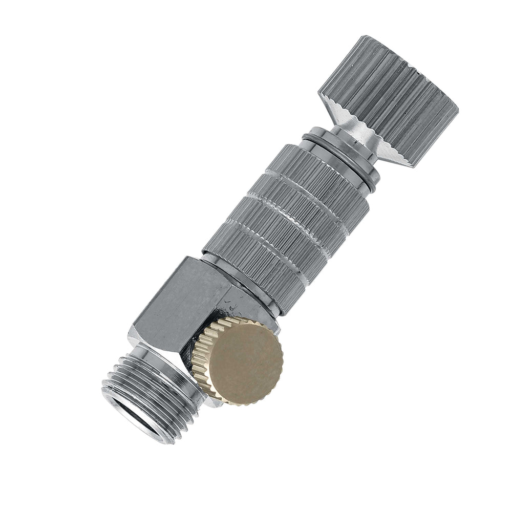 Quick Release Disconnect Coupling with Plug & Airflow Control Valve - 1/8" BSP Male and Femal Airbrush Fittings