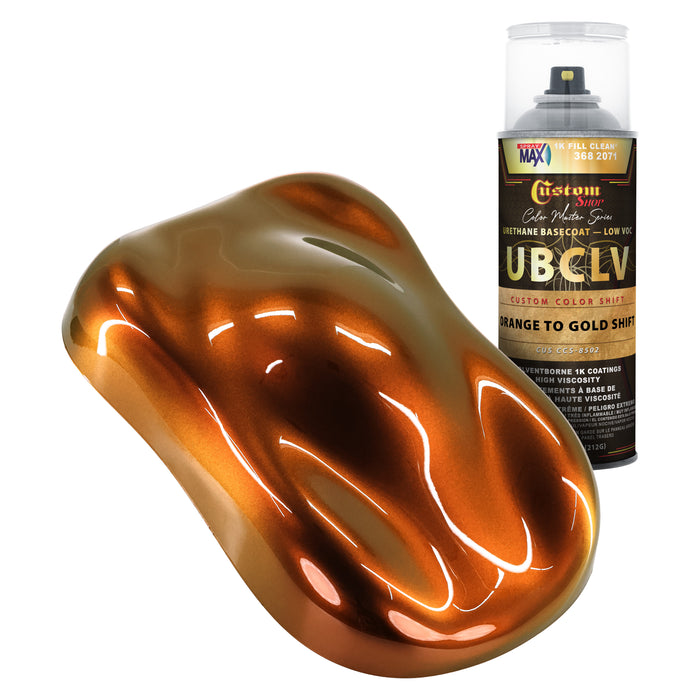 Custom Shop CCS Custom Color Shift Automotive Paint - Orange to Gold Shifting Effect - Spray Can