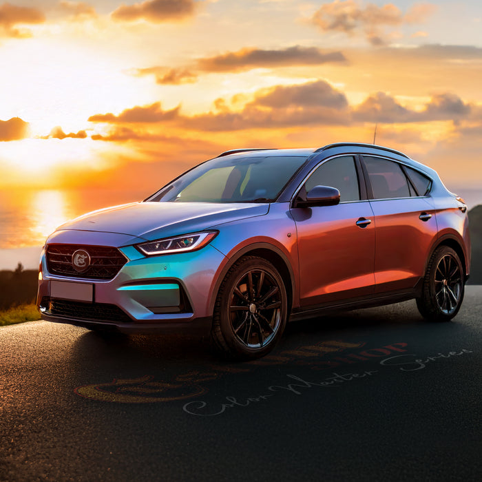 Custom Shop CCS Custom Color Shift Automotive Paint - Apple Red to Gold Shifting Effect - 4-Ounce Bottle