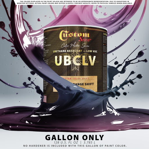 Custom Shop CCS Custom Color Shift Automotive Paint - Blue to Orange Shifting Effect - Gallon