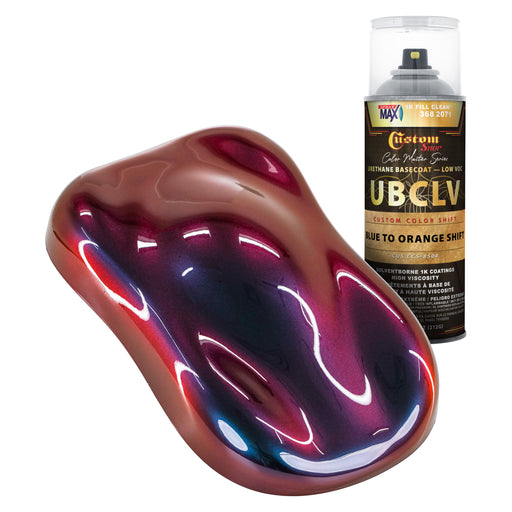 Custom Shop CCS Custom Color Shift Automotive Paint - Blue to Orange Shifting Effect - Spray Can