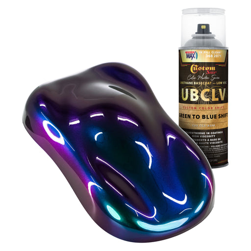 Custom Shop CCS Custom Color Shift Automotive Paint - Green to Blue Shifting Effect - Spray Can