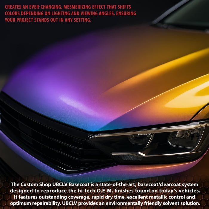 Custom Shop CCS Custom Color Shift Automotive Paint - Lime to Gold Shifting Effect - Spray Can