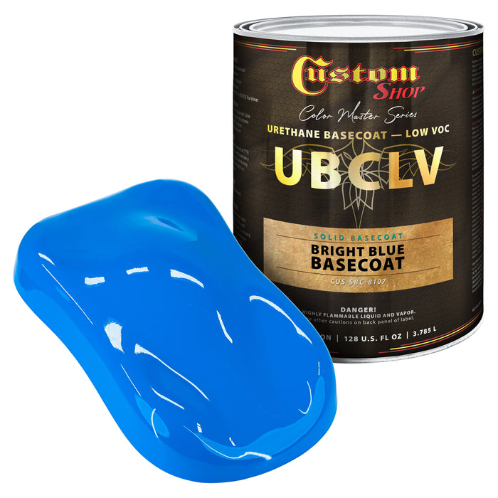 Custom Shop SBC Solid Basecoat - Bright Blue Basecoat- Gallon