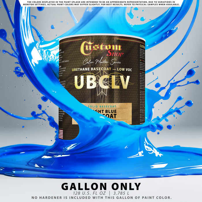 Custom Shop SBC Solid Basecoat - Bright Blue Basecoat- Gallon