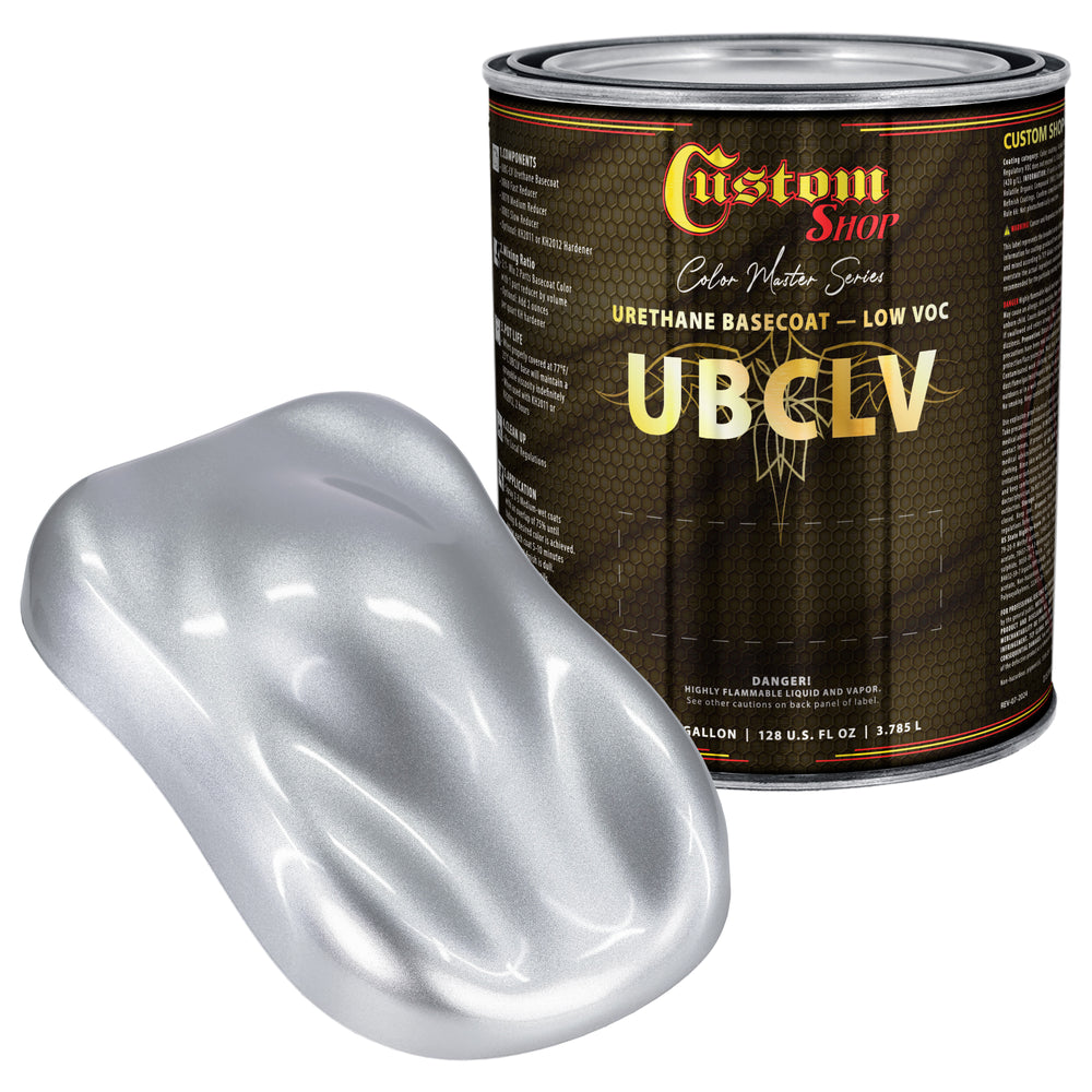 Custom Shop UMS Urethane Ultra Metallic Sparkle - Brilliant Silver Metallic Sparkle- Gallon