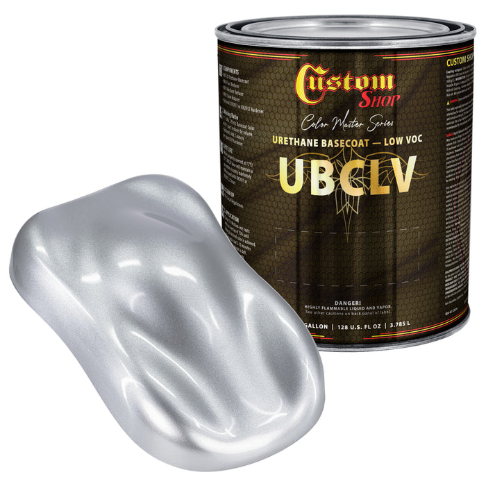 Custom Shop UMS Urethane Ultra Metallic Sparkle - Brilliant Silver Metallic Sparkle- Gallon