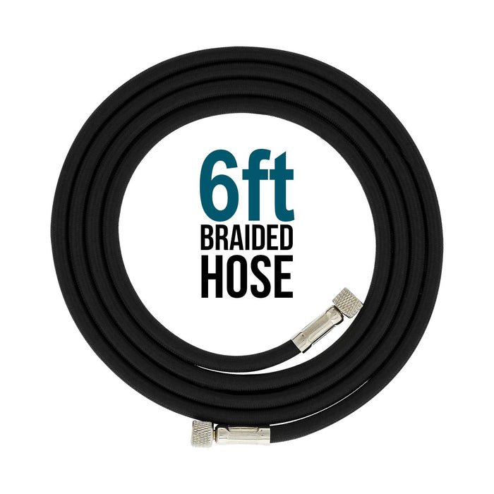 Master Airbrush Model TC-40T Air Brush Compressor Kit - Cool Runner Professional Single-Piston Airbrush Compressor with 3-Liter Air Tank, Regulator, Gauge, Water Trap Filter, 2 Holders & Air Hose