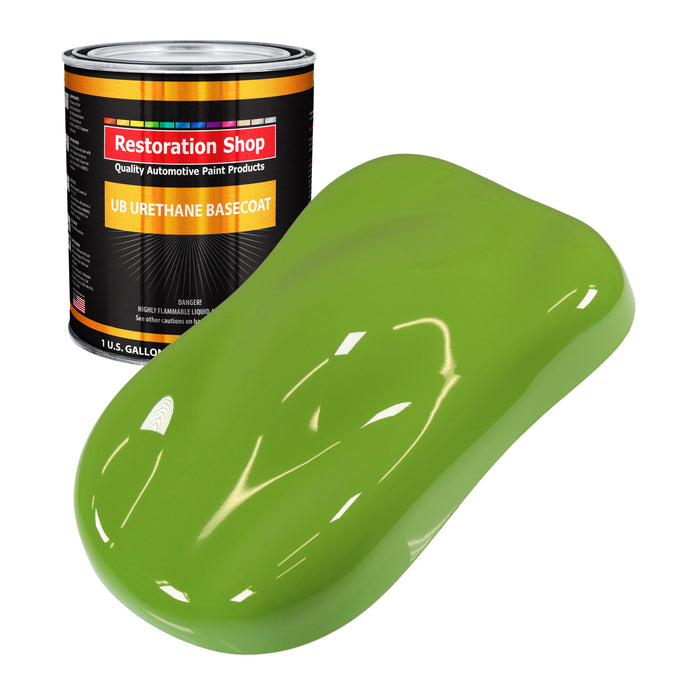 Sublime Green - Urethane Basecoat Auto Paint - Gallon Paint Color Only - Professional High Gloss Automotive, Car, Truck Coating