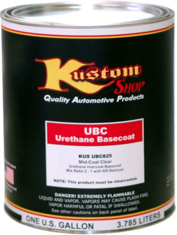 Midcoat Urethane Basecoat Clear, 1 Gallon
